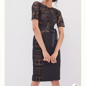 Beguile by Byron Lars for Anthropologie Black Carissima Sheath Dress